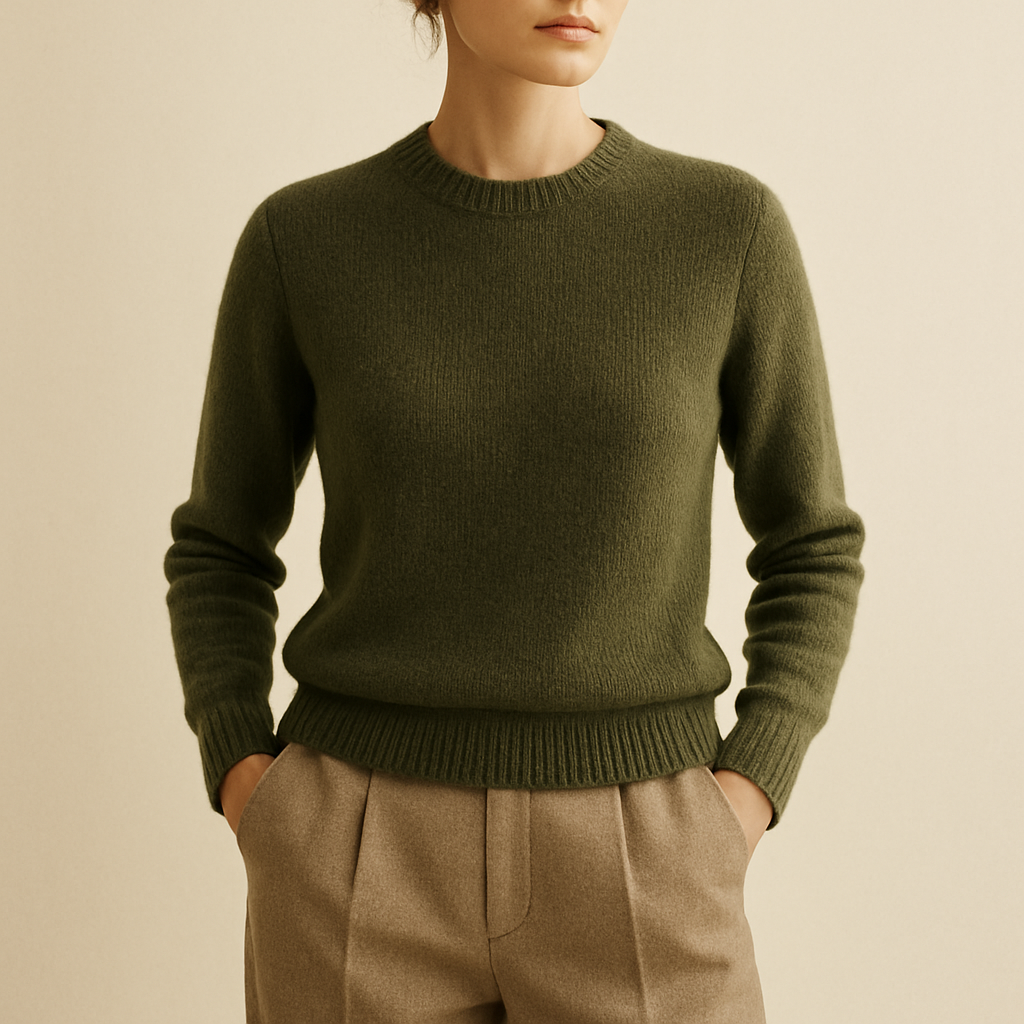 Moor Crewneck in moss