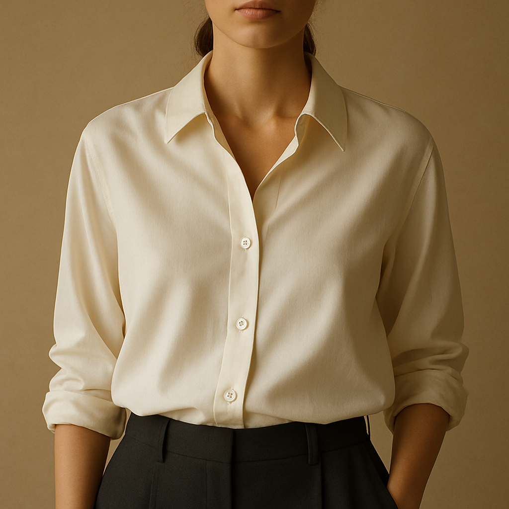 Estuary Shirt in ivory